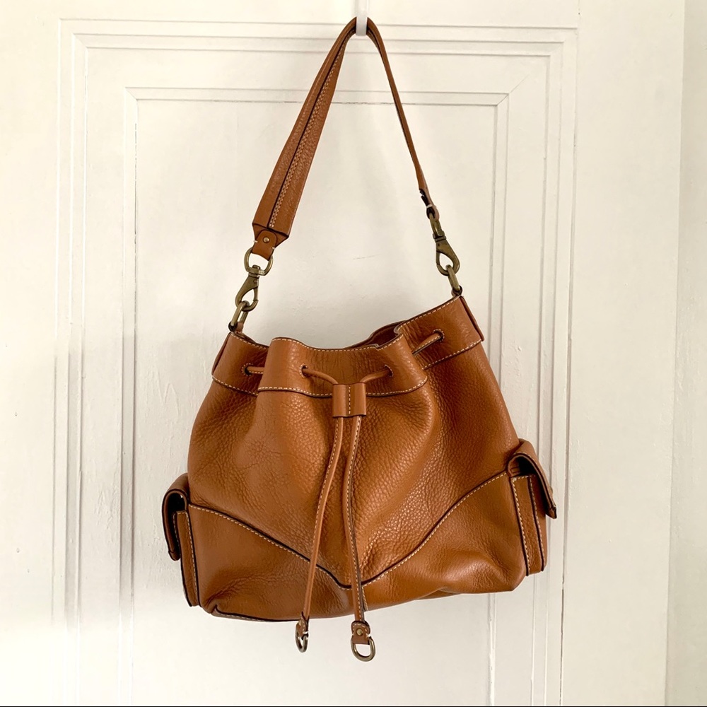 Stunning Cole Haan Drawstring bag